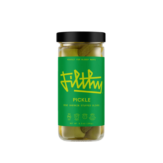 Breckenridge Distillery Filthy Mini Gherkin Stuffed Cocktail Olives